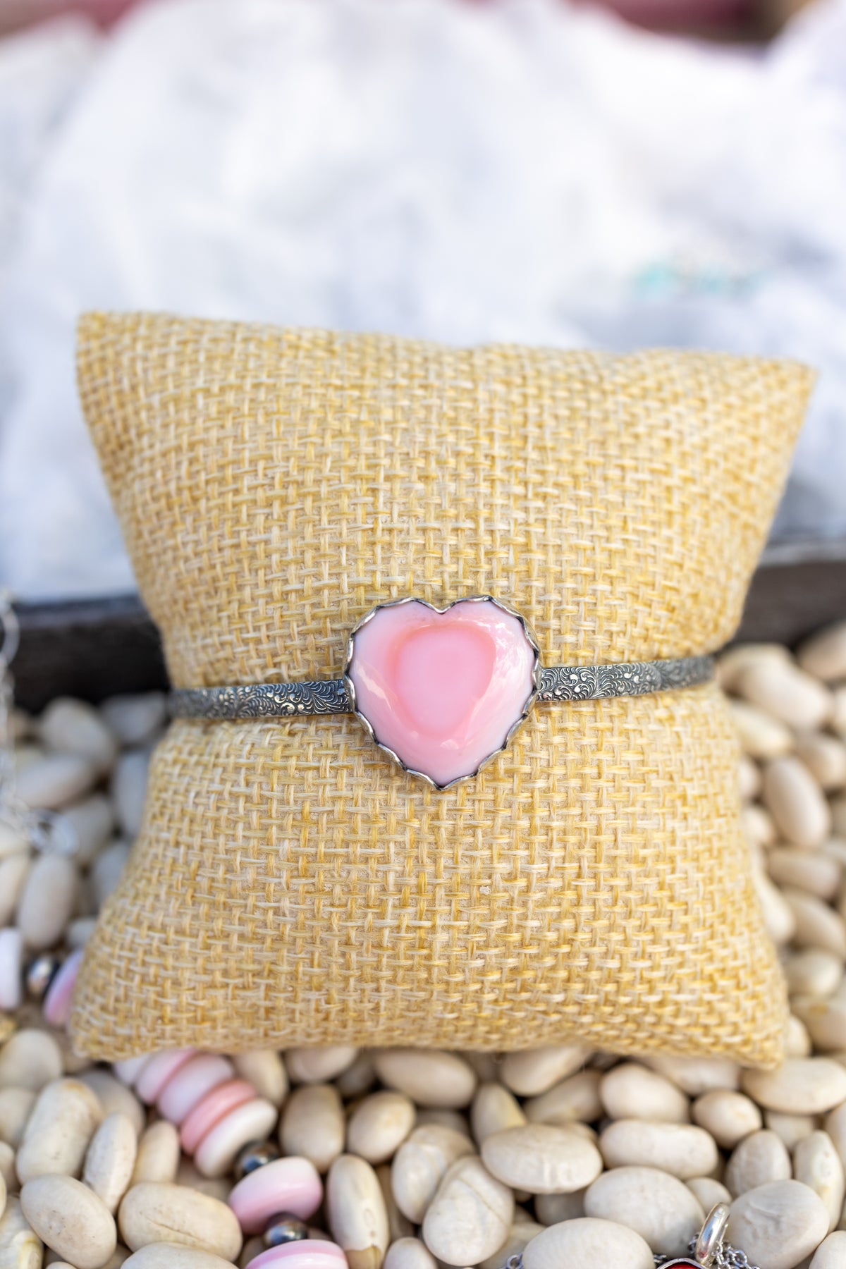 Pink Conch Heart