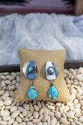 Golden Hills Cowboy Hat Earrings